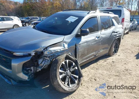 2025 Chevrolet Equinox Awd Rs из США, поврежденный, VIN 3GNAXTEG0SL223689